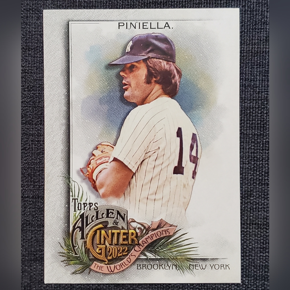 Topps Allen & Ginter The World's Champions Lou Pinella Card #344
